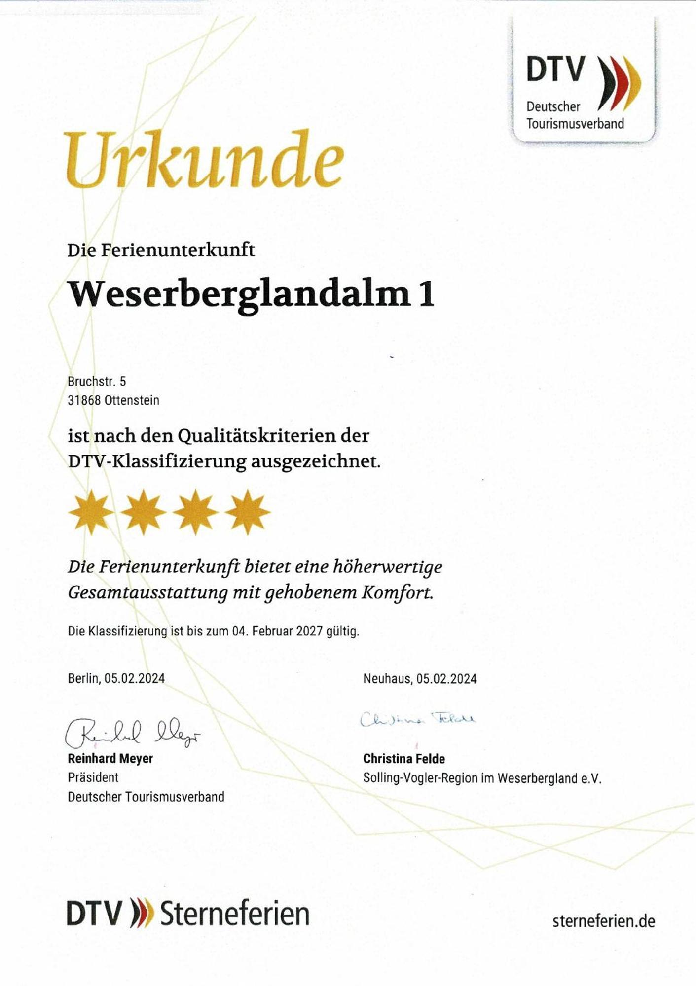 Weserberglandalm Ottenstein Buitenkant foto